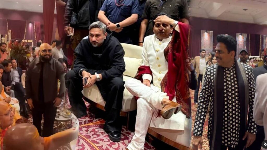 This superstar singer arrived with a hanging face hanging at the reception of Kumar Vishwas's daughter - India tv hindi