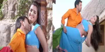 Watch Nirhua-Amrapali Dubey's spicy romance, know where the film has been released "Warly"