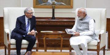What issues discussed in Bill Gates and PM Modi's meeting? - India tv hindi