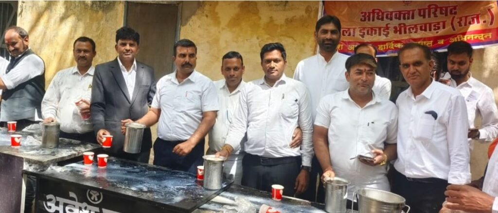 Advocate Council celebrated New Year by distributing cold