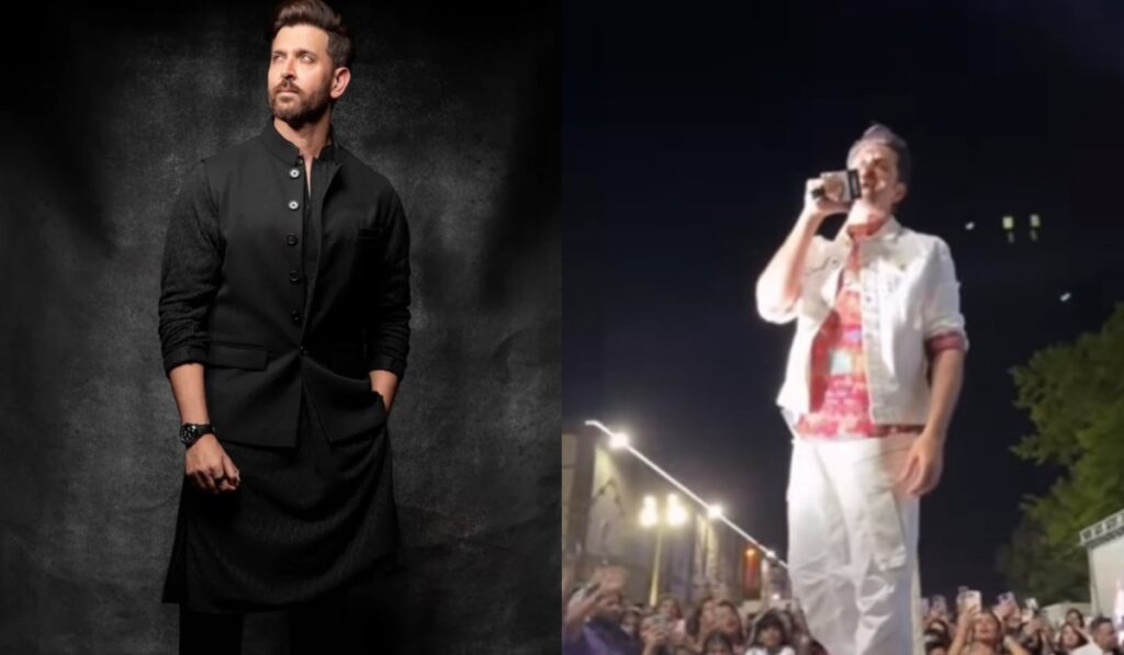 After acting, Hrithik Roshan showed his singing talent, sang his favorite song - India tv hindi
