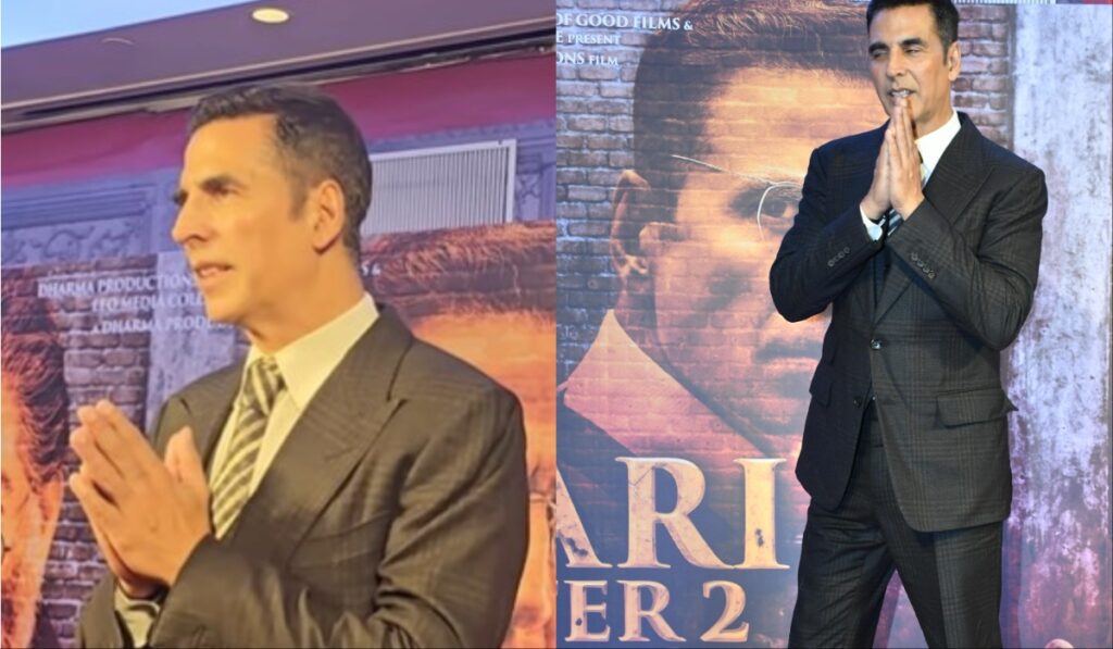 Akshay Kumar requests a request from fans, ties the knot before watching Kesari Chapter 2 - India tv hindi