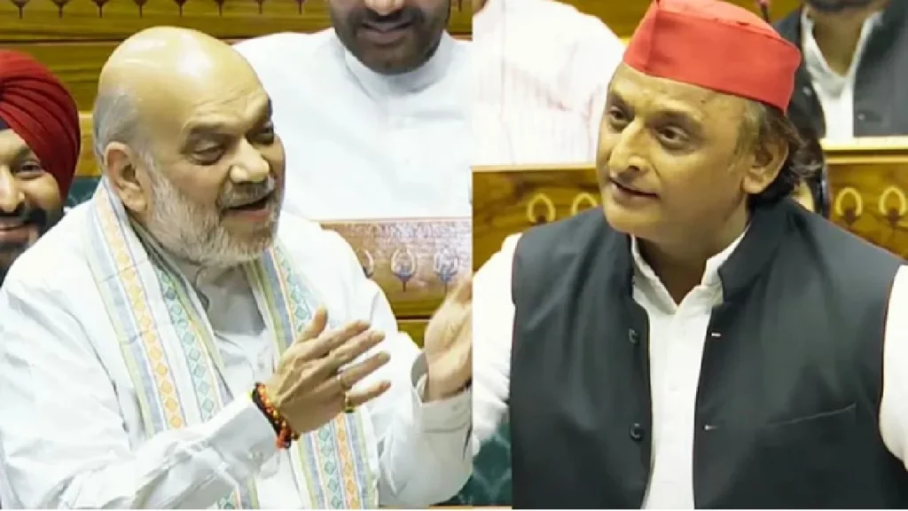 Amit shah's reply to akhilesh Yadav: You will be president for 25 years, Amit Shah laughed to Akhilesh Yadav in his own style that ..., you will be the president for 25 years… Amit Shah Laughingly Reply