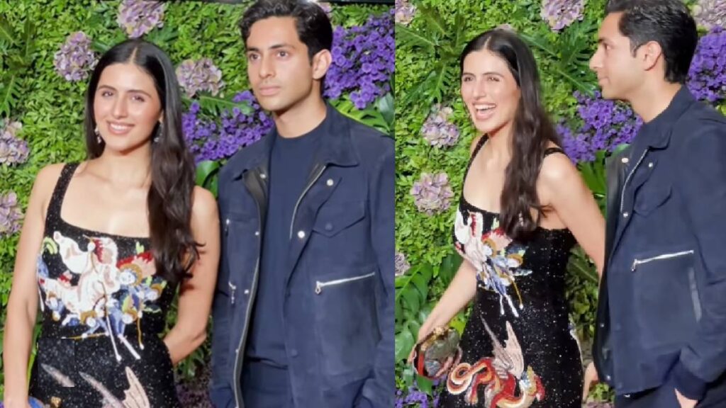 Amitabh Bachchan's grandson reached the event with Akshay Kumar's niece, did something that ... - India tv hindi