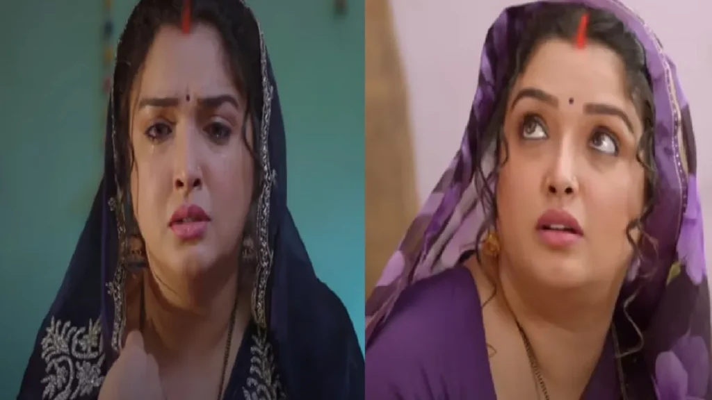 Amrapali Dubey observed the fast of Mahashtami, the actress is enjoying a special breakfast with this special person