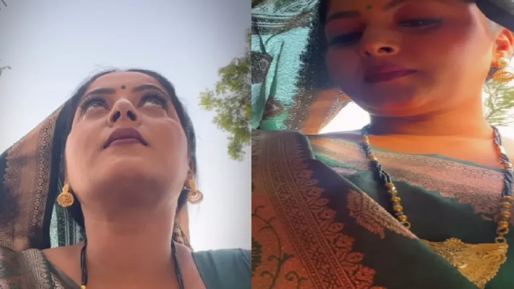 Anjana Singh shared photos due to heat, actress was seen to be shared by Anchal