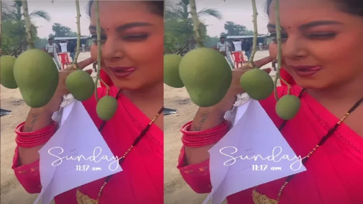 Anjana Singh's sour-sweet post with raw amia, leaving work, water will come in the mouth by giving