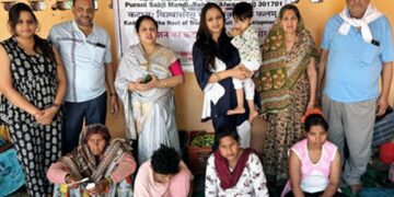 Annadan Abhiyan of Kadamb Foundation in Bahrod: becomes an example of humanity
