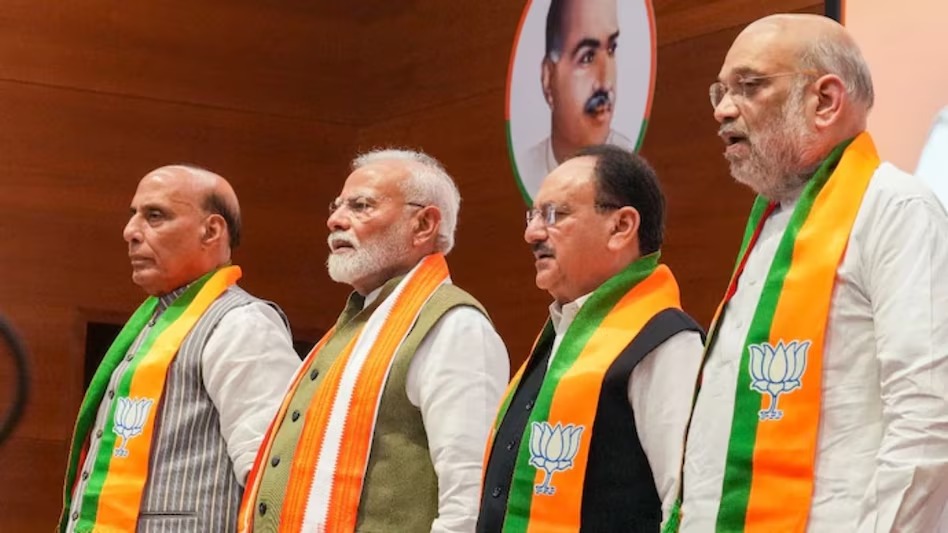 BJP Foundation Day 2025 | PM Modi | Strategy of BJP | Bhartiya Janta Party | Biggest Political Party in the World | BJP is the biggest political party in the world | News Track Hindi News | Latest Update Hindi Samachar | BJP Foundation Day: This five 'mantra' behind becoming the world's largest party, then formed the government where the wanted. News Track in Hindi