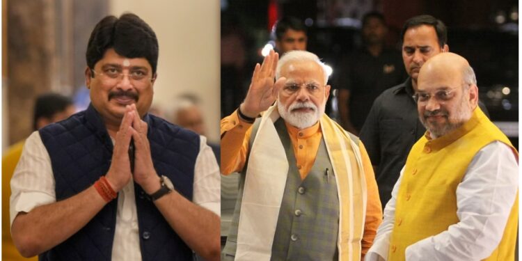 BJP | Raja Bhaiya | Raghuraj Pratap | Raja Bhaiya in Delhi | Big Political Change in Up Politics | UP News in Hindi | UP Politics: Politics of Uttar Pradesh will turn! Raja Bhaiya's special called from Delhi. News Track in Hindi
