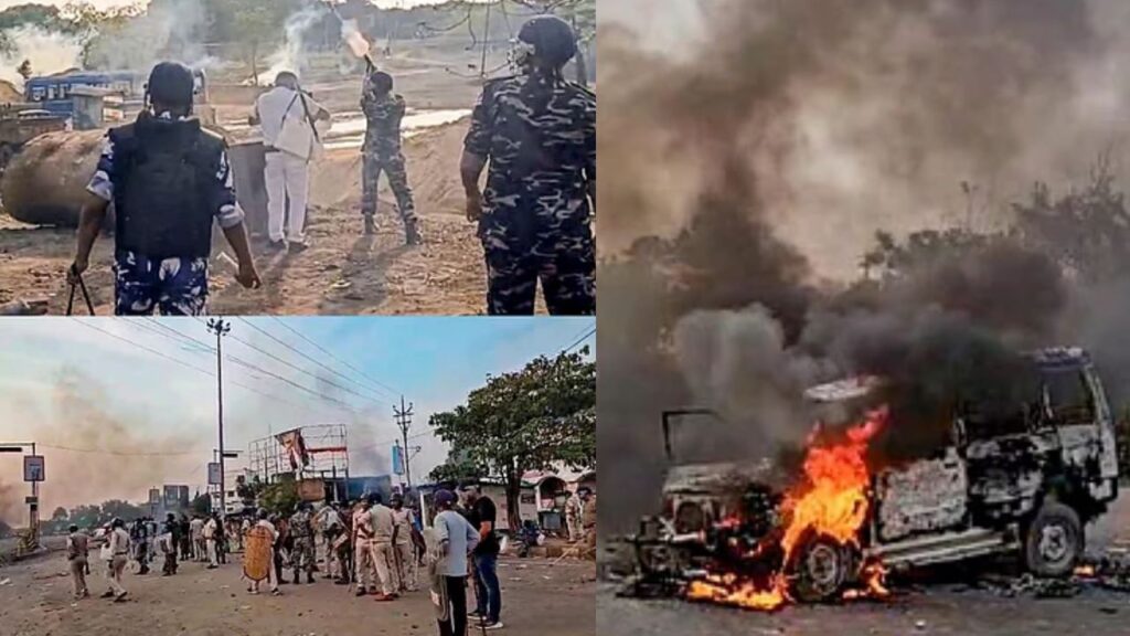 Bengal Protest Against Waqf Law | Bengal Protest | Waqf Law | Waqf Law in West Bengal | Bengal News | Bengal Protest | Bengal Police | Internet off in Bengal | Mamata Bnerjee | , Bengal Protest against Waqf Law: 3 killed, 150 arrested, Bengal's condition due to Waqf law. News Track in Hindi