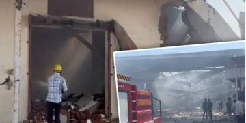 Blast in cracker factory in Banaskantha, Gujarat, 17 people burnt alive