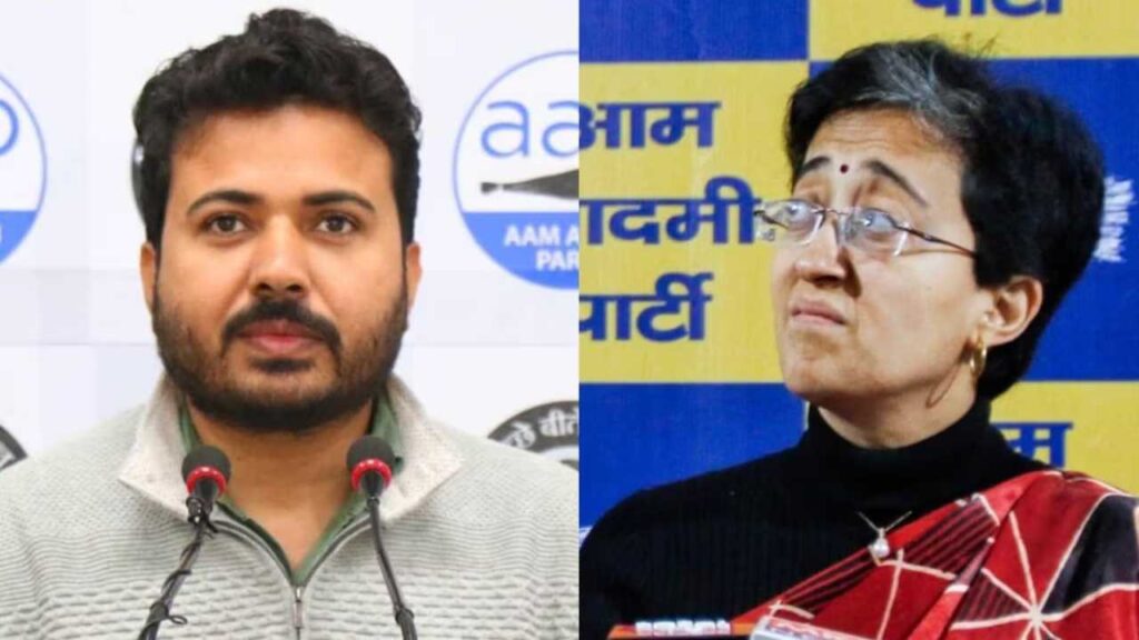 CBI Raid at Aap Leader's House | Aap Leader Durgesh Pathak | CBI Raid at Aap Leader Durgesh Pathak's House | Aap Leader Atishi Marlena | Aap Leader Manish Sisodia | News Track Hindi News | Latest Update Hindi Samachar | CBI raid the house of AAP leader Durgesh Pathak, Atishi Boli is showing the rage of BJP. News Track in Hindi