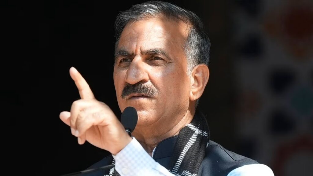 CM Sukhu said - National Herald Our newspaper, we will keep giving it plenty of advertisements - India tv hindi