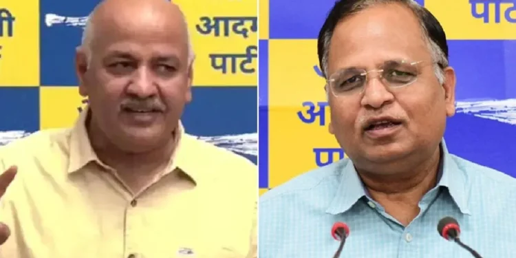 Case on Manish Sisodia and Satyndra Jain: Manish Sisodia and Satyendra Jain expected to increase difficulty, ACB filed a case in the case of making classrooms, ACB case on Manish Sisodia and Satyndra Jain in Classroom Building SCAM