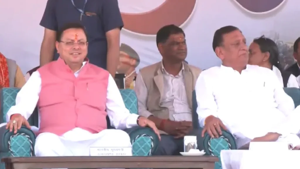 Congress MLA praise CM Dhami: Congress MLA Madan Bisht in Uttarakhand raised the slogans of CM Pushkar Singh Dhami Zindabad, VIRED VIDEO, Congress MLA Madan Bisht Praises uttarakhand CM Pushkar Singh Dhami Raise ZINDABAD Slogan