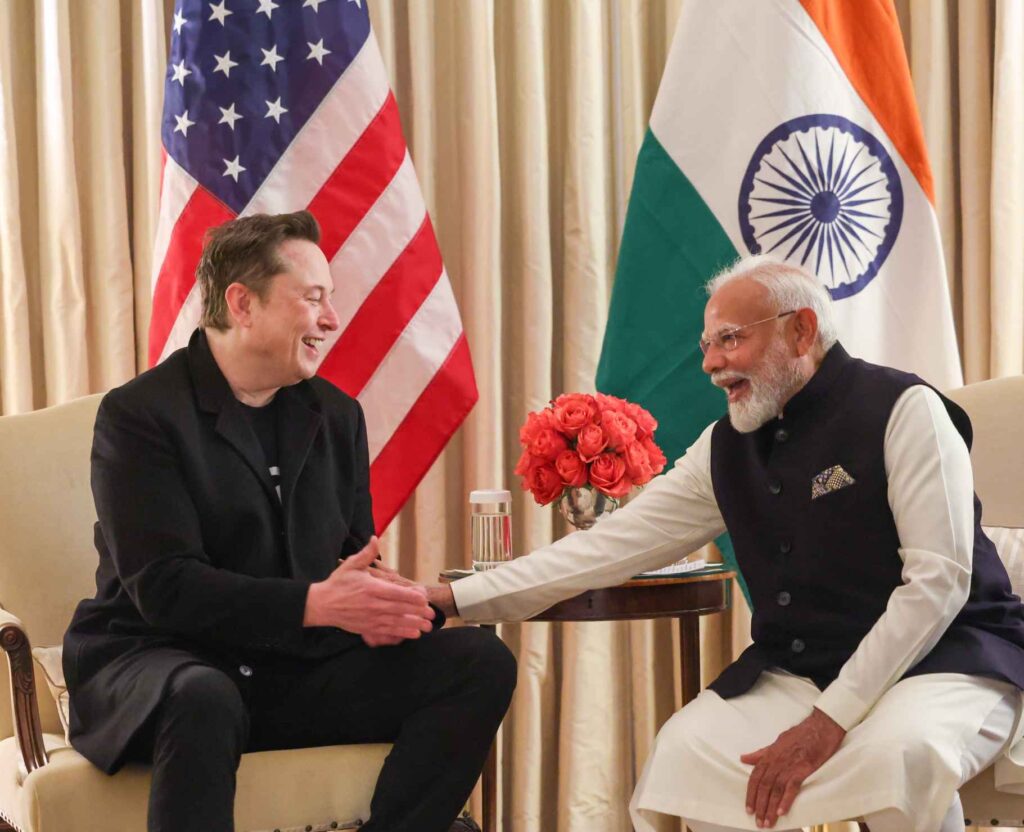 Conversation between PM Modi and Allen Musk! When will Tesla's entry?