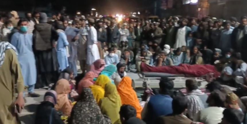 Demonstration continues against the 10th day of Balochistan National Party against Pakistan government