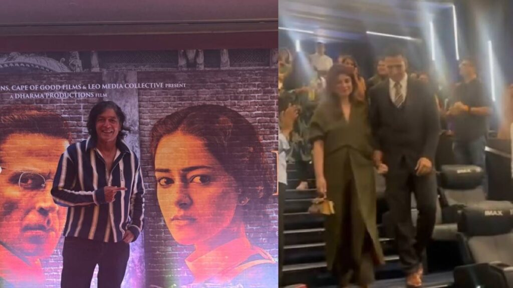 'First egg came or chicken', father Chunky extinguished Paheli watching Ananya Pandey's film - India tv hindi