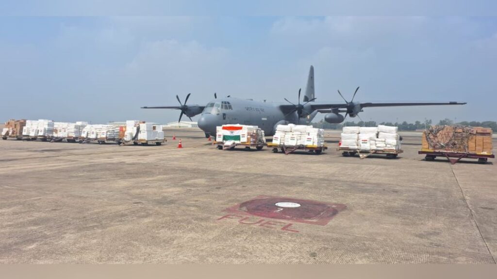GPS signal jammed in Myanmar after earthquake, IAF still delivered relief material - India tv hindi