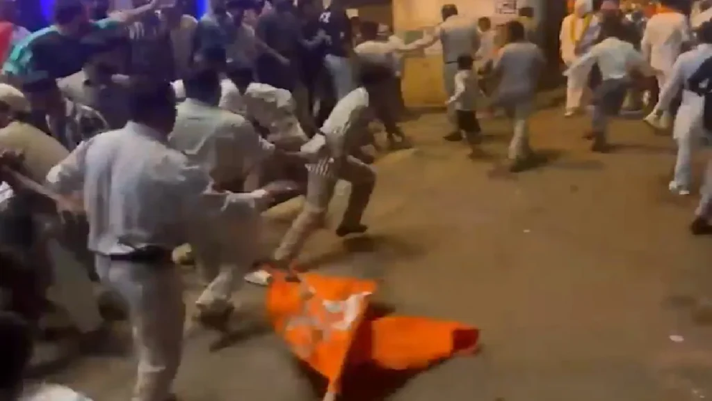 Guna Stone Pelting: Many arrested including Vicky Pathan, the main accused in the fold fuss case, was stoned during the procession of Hanuman Jayanti, Police Arrest Vickey Pathan Main Accused In Stone Pelting on Hanuman Jayanti Procession in Guna Madhya Pradesh