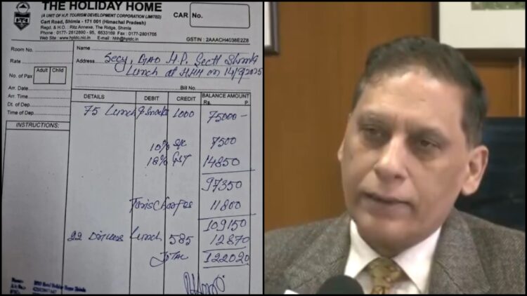 Himachal: Chief Secretary gave Holi party of officers, sent bills to government - India tv hindi