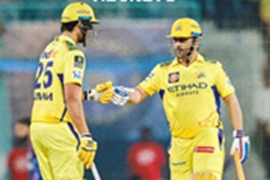 IPL 2025: Dhoni-Dubey explosion broken Chennai defeat chained, defeated Lucknow by five wickets