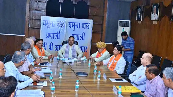In Jhunjhunu, 'I have come to convince you, Yamuna will come soon', CM Bhajan Lal said in Jhunjhunu
