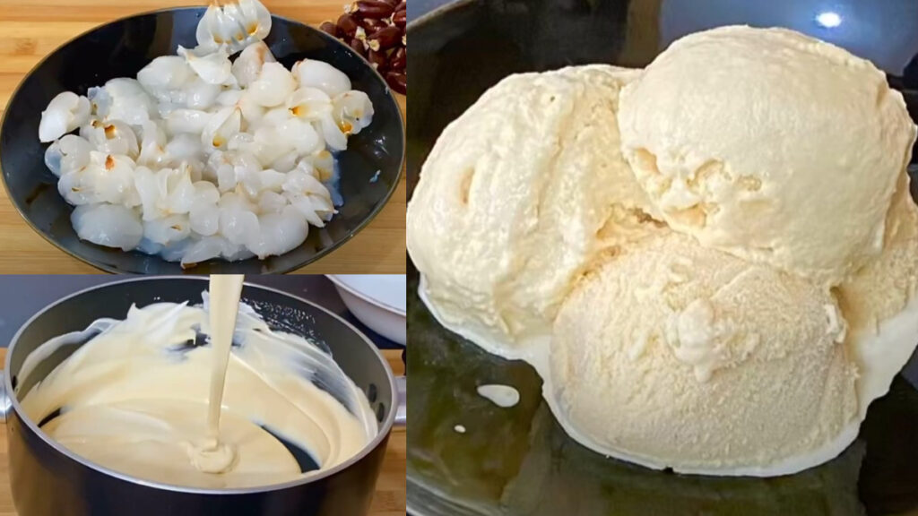 Litchi ice cream recipe in the house, prepare in such minutes