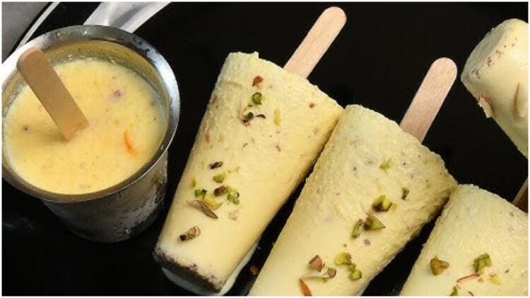 Make cold-haludi kulfi with oats, so delicious that you will mind to eat again and again