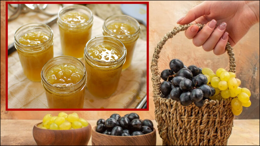 Make tasty jam, bread and bread with grapes and eat it, know easy recipe - India tv hindi
