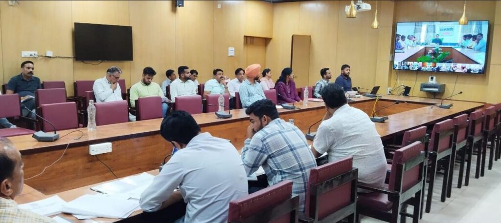 Meeting on drinking water, heat stroke and purchase on MSP
