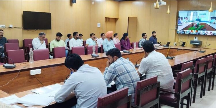 Meeting on drinking water, heat stroke and purchase on MSP