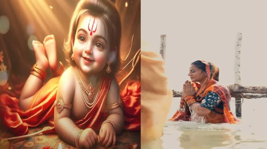 On the birth of Shri Ram, Akshara Singh sang Sohar song, the song is drenched with sweet voice