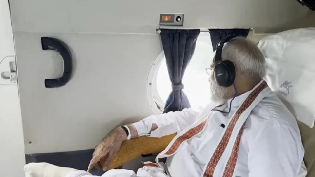 PM Modi Ram Setu Video: What does Ram Sethu look from the sky?