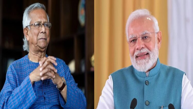 PM Modi congratulated Eid to Younus, the head of the interim government of Bangladesh - India tv hindi