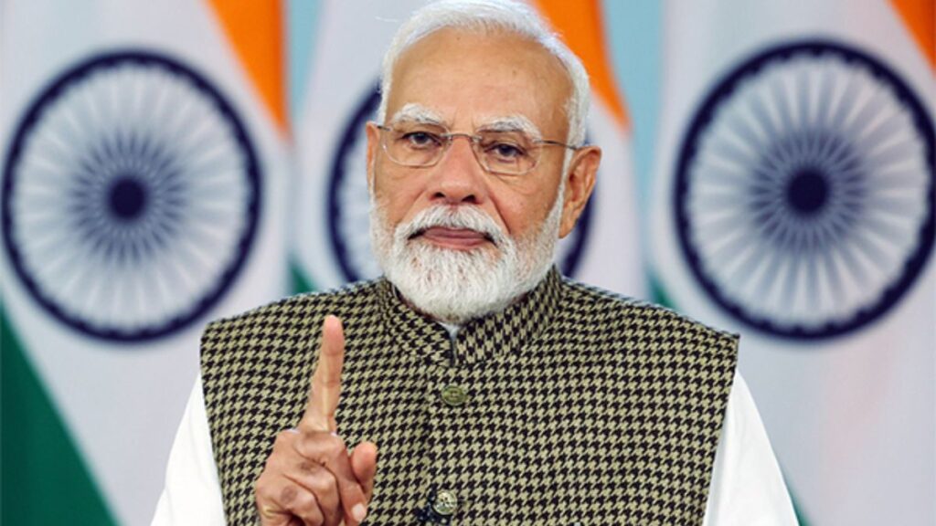 PM Modi paid tribute to BR Ambedkar, said- Baba Saheb's principle will give strength to the creation of developed India - India tv hindi