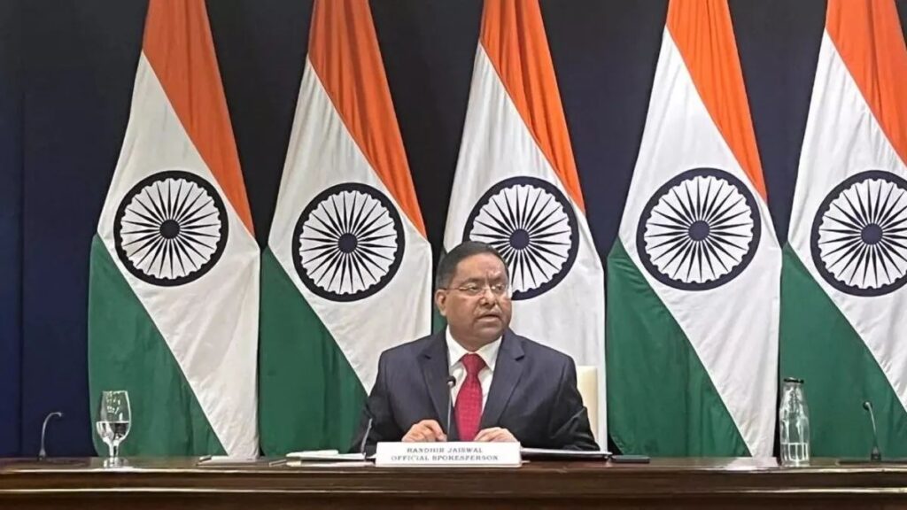 'Protect the rights of minorities here', the Ministry of External Affairs bluntly - India tv hindi