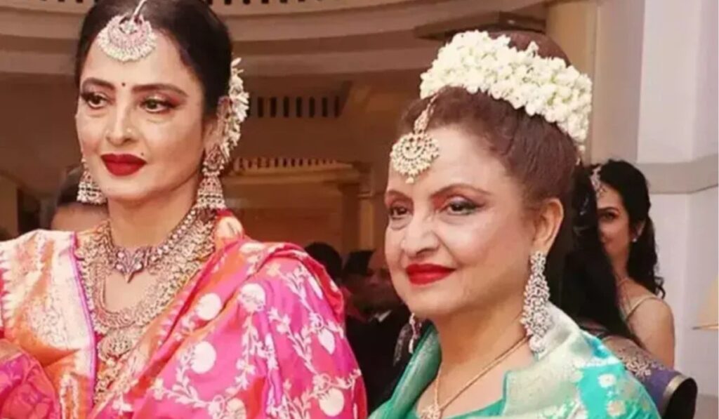 Rekha's sister was not less than any heroine, 1 mistake has missed superhit film - India tv hindi