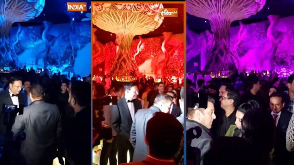 Salman Khan arrived in India TV chairman-editor-in-chief Rajat Sharma's 25th anniversary-India tv hindi