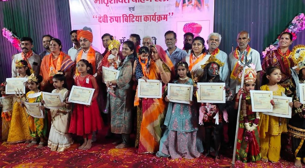 Shakti Mahotsav Parv: Matri Shakti Vehicle Rally took out Devi Rupa Batiya Competition