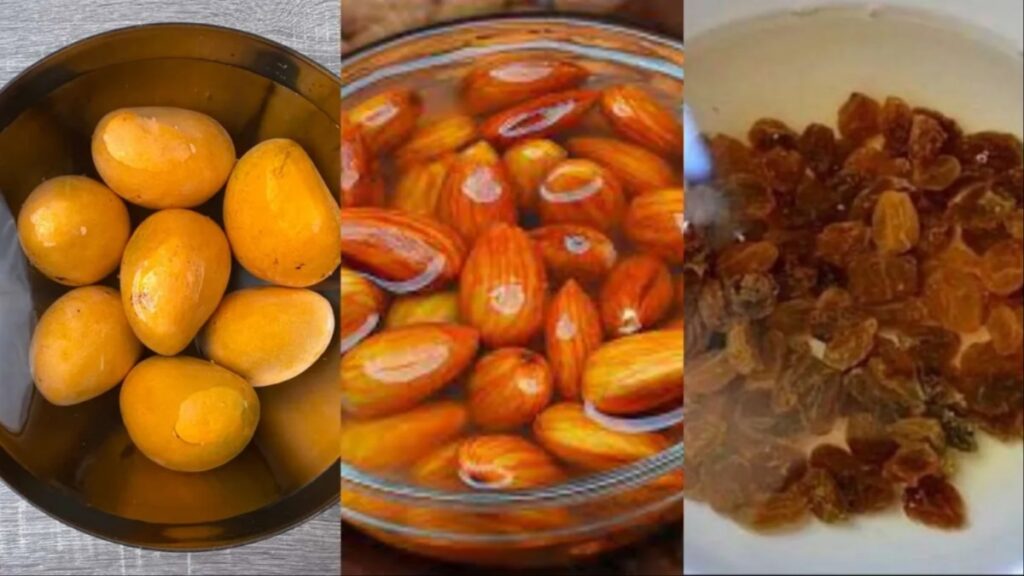 Soak these things only by soaking in water at night, otherwise health can be done instead of benefits - India tv hindi