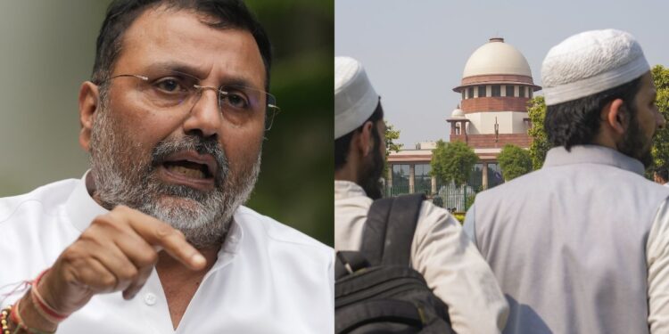 'Supreme Court is going out of its border', BJP MP Nishikant Dubey's big statement - India tv hindi