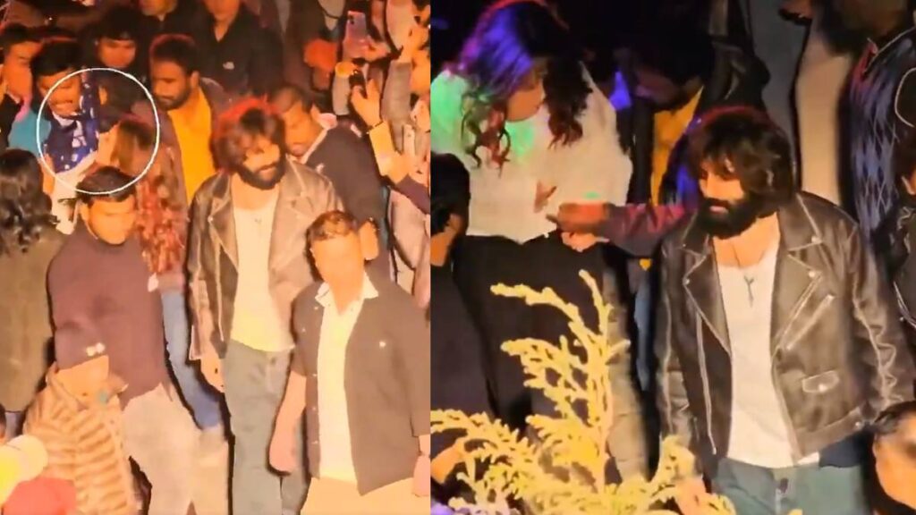 The crowd dragged Srileela, the actress woke up, Karthik Aryan kept walking, India tv hindi