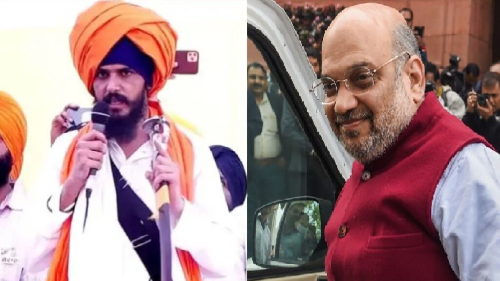 Threat to amit shah by supporters of amritpal singh: Many leaders including Home Minister Amit Shah, supporters of pro -Khalistan Amritpal Singh, conspiracy to attack! Amritpal singh
