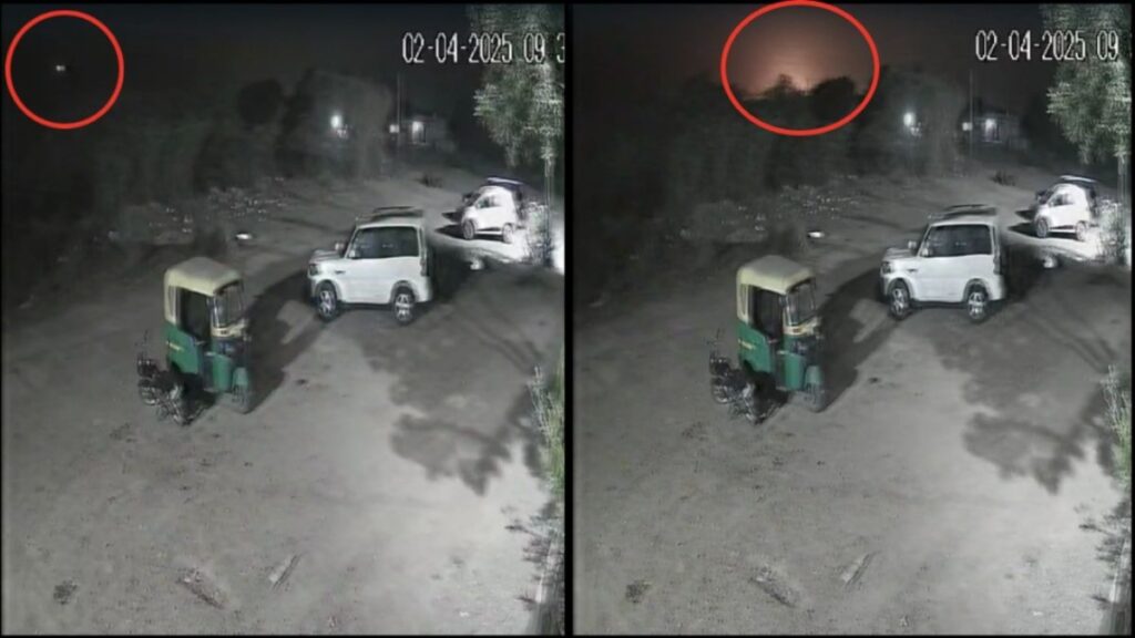 VIDEO: Fighter plane changed in fire shoals, CCTV footage of Jamnagar plane crash - India tv hindi