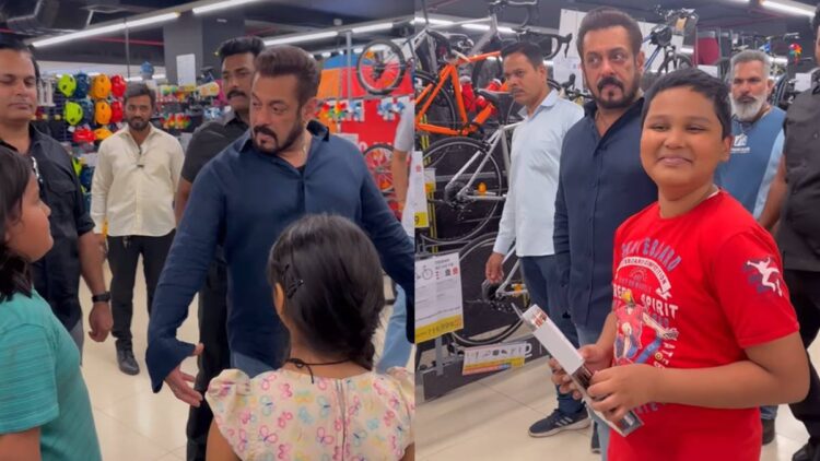 What did Salman do, due to which fans became crazy, they started saying - Bhaijaan's heart is of gold - India tv hindi