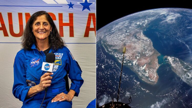 What does India look like from space? This answer of Sunita Williams will touch the heart - India tv hindi