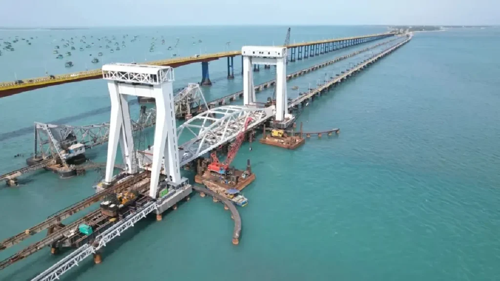 What is new pamban railway bridge
