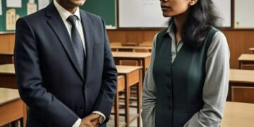 'Why do you live in a rented house, why not with me…', Principal created a ruckus with the female teacher